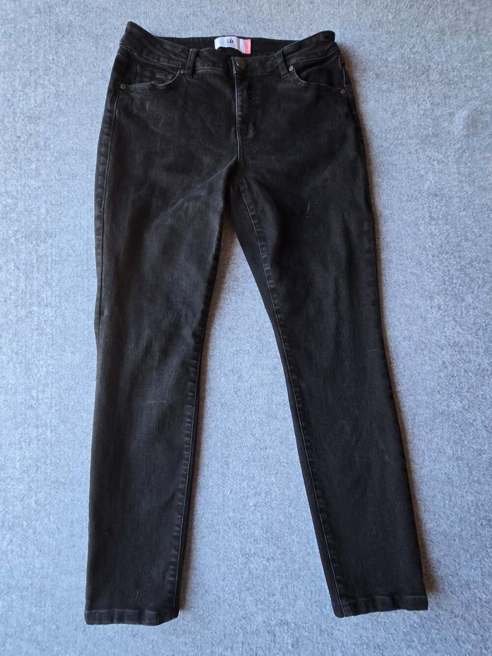 Cabi Women's Skinny Jeans Black Size 10 (29"x27.5")